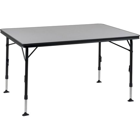 Rechteckiger grauer Tisch AP-273 lackiert 130 x 85 cm - Crespo
