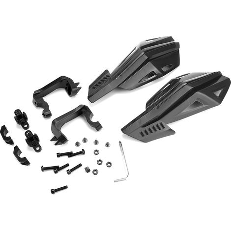 Protège-mains moto 22mm en ABS, pièces modifiées compatibles Yamaha, 7/8 pouces (1/5)