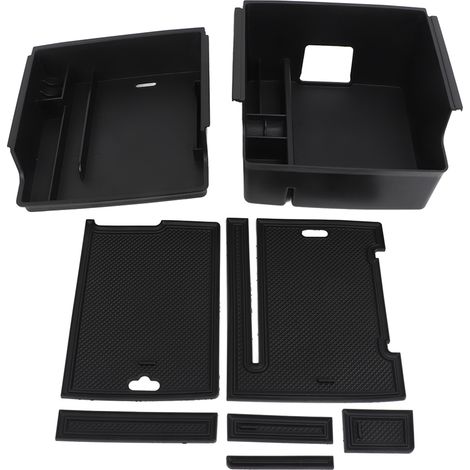 2 compartiments Boîte de Rangement Console Centrale Accoudoir Organisateur pour Ford Bronco 2021+ (1/5)