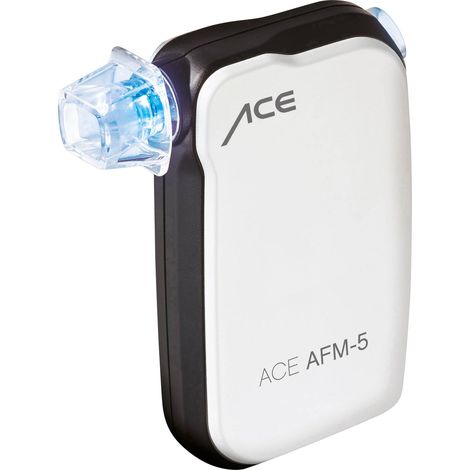 [GEBRAUCHT] B-Ware Ace Afm 5 Alkoholtester Promilletester Test Weiß 0  4 ‰ Anzeige Per Smartphone