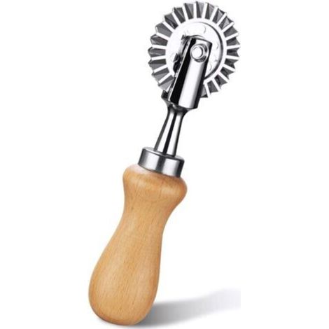 Emporte-pièce en forme de roue à pâtisserie, marron, 145,3 cm, une pièce, convient pour une utilisation à la maison et en cuisine. (1/5)