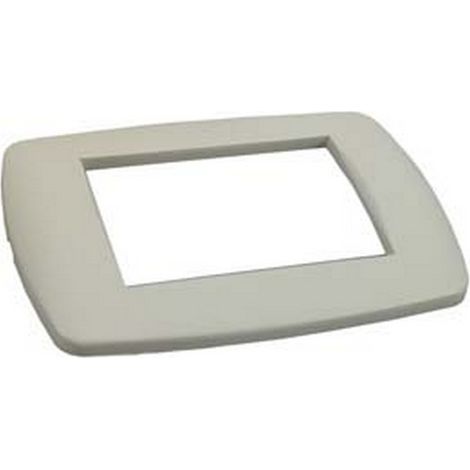 15PZ PLACCA 3 POSTI "MILLENNIUM" AVORIO - 3 posti - mm.123x84h. (7843.T.A)