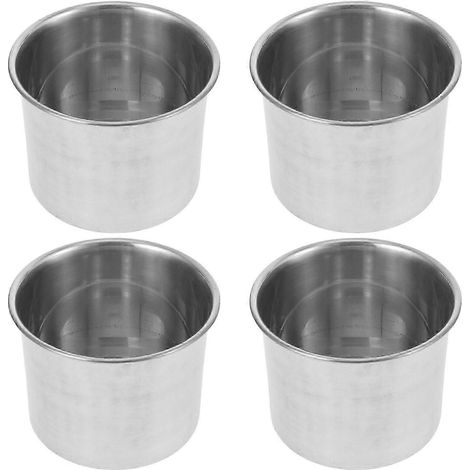 Lot de 4 pots à épices, récipients à épices et à sucre, bocaux de rangement pour épices, idéaux pour le camping. (1/3)