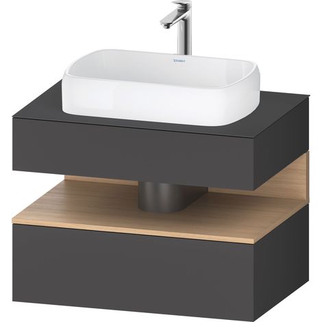 Duravit Collection One Meuble sous-vasque avec console, 1 tiroir,