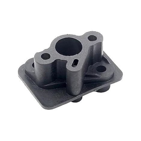 Collecteur d'admission de débroussailleuse 40–5 Pièces base carburateur pour raccord adaptateur Noir - (1/5)