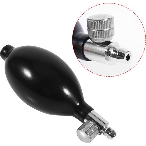 EJ.LIFE Valve Bulbe de Pression, Valve de Libration de Bulbe de Pression de Remplacement Pression Manuelle, Grande Pompe pour Gonflage Manuel avec Brassard (1/5)