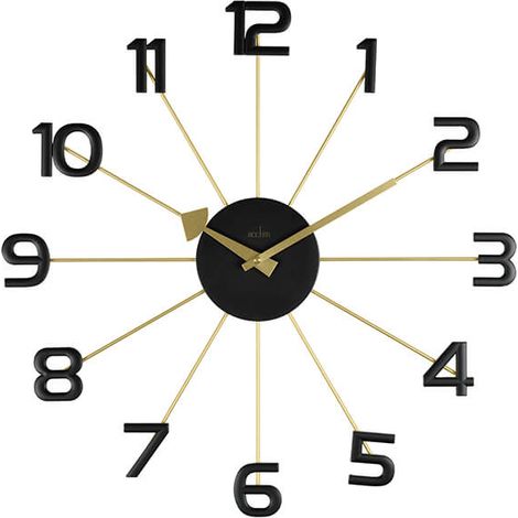 Acctim Astraea Wall Clock Gold/Black (1/2)