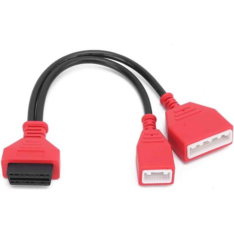 1 Adaptateur passerelle OBDII 16+32, outil diagnostic automobile, câblage laiton, plug and play, pour Nissan Sylphy (1/5)