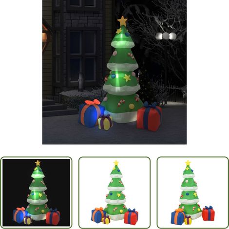 vidaXL Weihnachtsdeko - LED Weihnachtsbaum Weihnachtsdeko Indoor Outdoor 240 cm (1/5)