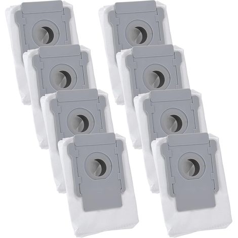 Sacs À Poussière - Compatible Roomba i7 i7+ S9 S9+ - Filtration Ultrafine En Fibres Fondues - Étanchéité Push-Pull - Lot De 8 (1/5)