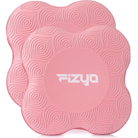 Fizyo Yoga Genouillère Lot de 2 genouillères de yoga Protège-genoux antidérapants Yoga Coussin De Genou Pad Genouillère, Tapis Yoga Antidérapantsnoires, Support Genoux pour Le Yoga (1/5)