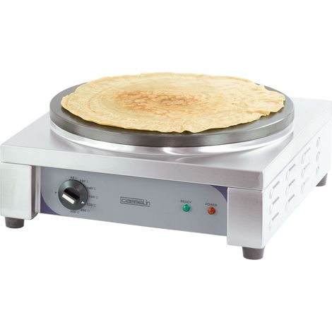 Crêpière fonte 2700w 40cm inox - Casselin - ccc40e