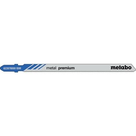 Stichsägeblätter metal premium Nutz-L.106mm Zahnteilung1,1mm BiM gefr. gew.5St.