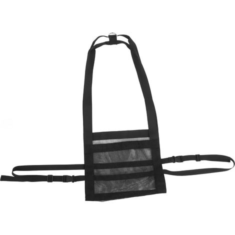 Élingue Noire en Nylon pour Peser Agneaux et Chiots avec Sangles Réglables, Résistante à L'usure, Simple D'utilisation pour Fermes et Animaleries (1/5)