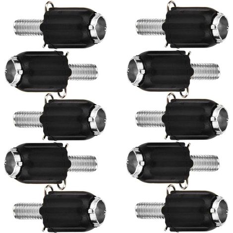 Vis de Réglage du Frein de Bicyclette Vis de Réglage du Cable de Vélo pour Cable de Changement de Vitesse Cable de Frein de Vélo, Réglage du Cable de Frein à Disque de Circuit de Pouce, 10 Pcs, (1/5)