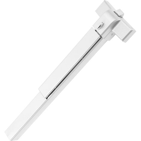 Dispositif de sortie de panique à barre de poussée de porte, quincaillerie de porte de sortie de secours antirouille en acier inoxydable pour portes en bois et en métal d'hôtels et d'écoles (1/5)
