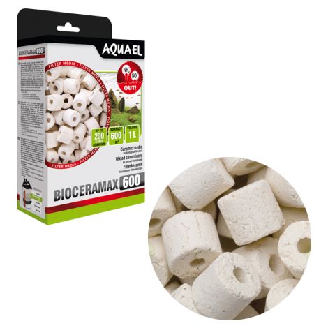 Cartucho Aquael Bioceramax 600 de 1 litro