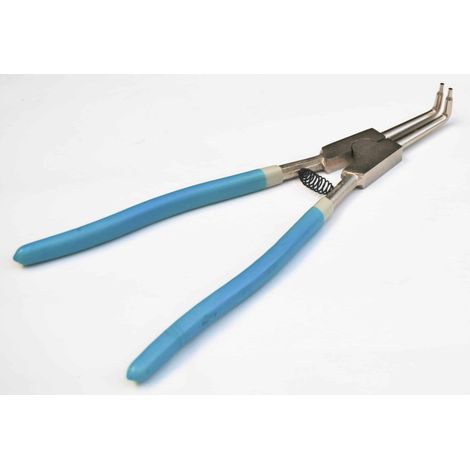 PINZA PINZE SEEGER FERMI ANELLI ESTERNI 330 mm APRIRE ALLARGARE CURVA SINGOLA (1/3)