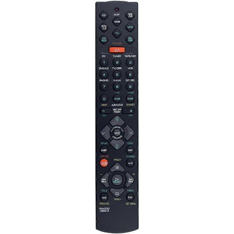Télécommande de remplacement RAV200 pour récepteur AV Yamaha V269010US YHT-22 RX-V495 HTR-5140 HTR-5140RDS - Pièces détachées (1/5)