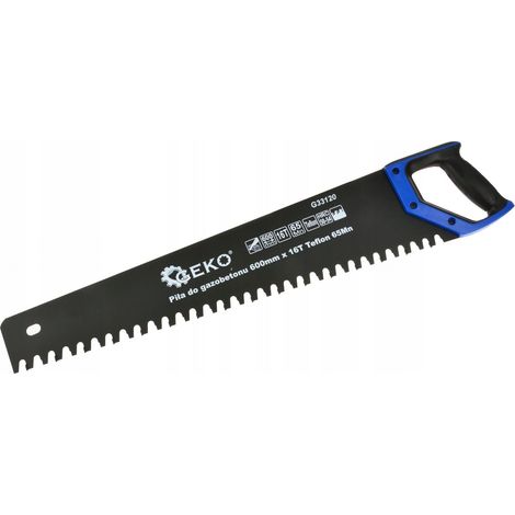 Geko Scie manuelle pour béton cellulaire 600 mm 32 dents