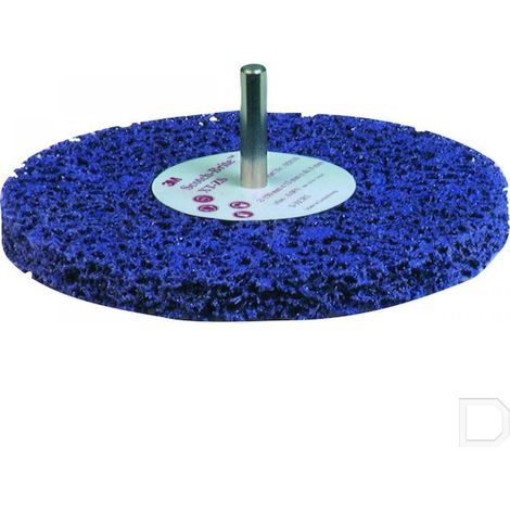 3M DISCO ABRASIVO SCOTCH BRITE PER TRAPANO XT-ZS MM.150X13X8