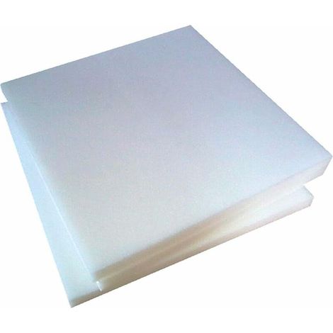 – Gomme mousse éponge rembourrage coussins 40x40x2 – Mousse polyuréthane expansé – Confort durable pour canapés et chaises (1/3)
