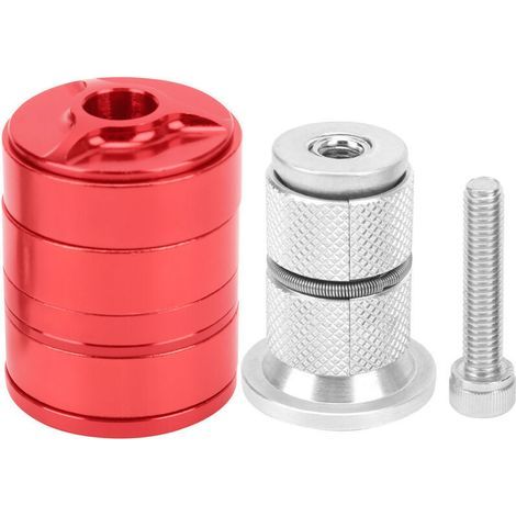 Set of 6 Aluminum Alloy Headset Spacers for Mountain Bikes - JINFGERNE - Lightweight, Durable and Waterproof, Compatible with 28.6mm Forks (1/5)