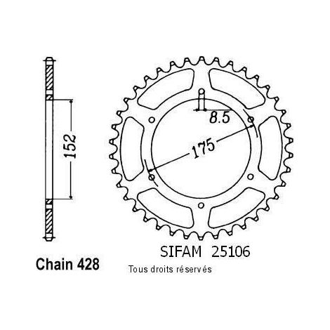 COURONNE DIVERS 25106CZ58