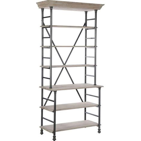 Grande étagère pin 112x50x220cm (1/2)