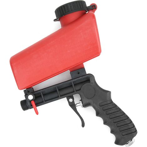 Kompakte und tragbare pneumatische Sandstrahlpistole, 90 PSI Sandstrahlgerät (1/5)