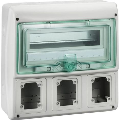 Elektrisches Schalttafel Schneider Kaedra 12 Module IP65 wasserdicht