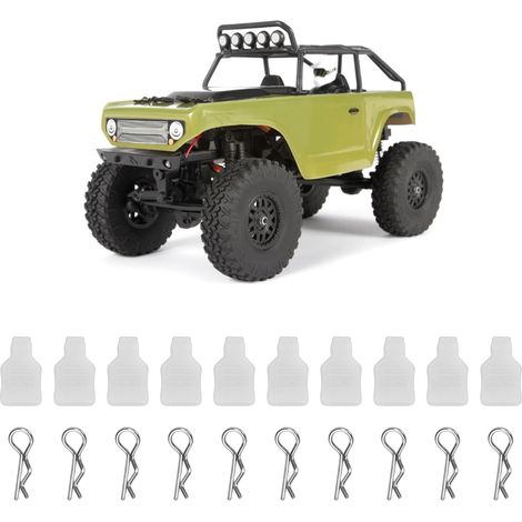 Attaches de carrosserie RC stables, compactes et remplaçables pour voiture télécommandée - Accessoires pratiques et protecteurs (1/5)