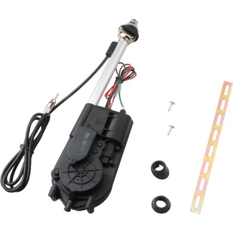 Lauwexe – Antenne automatique pour voiture – Mât en acier inoxydable – Réception AM/FM – Installation facile – Signal amélioré