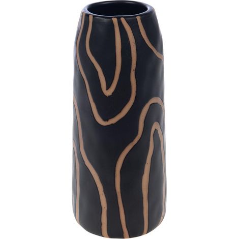 Amadeus - Vase Gaby noir grand modèle (1/2)