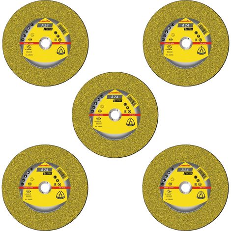 Lot de 5 Disques à tronçonner, Type A 24 EX, 230x3x22,23 mm (1/2)