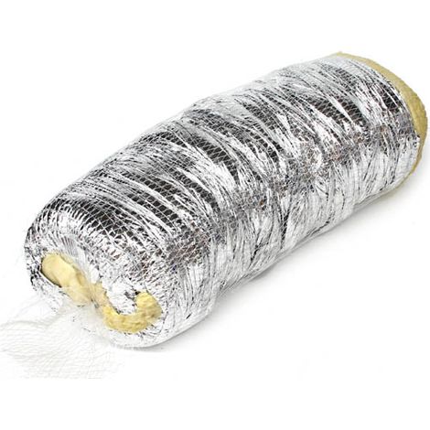 Aldes – Gaine VMC isolée 160 mm longueur 6 m – Film polyester aluminisé – Température d'utilisation -10°C à +120°C – 11091623