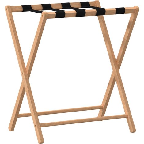 Porte-bagages 68,5x38x58 cm bambou CFW15635 (1/5)
