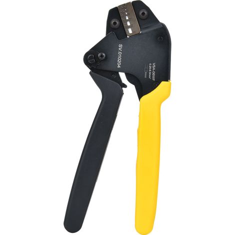 Pince à sertir auto-ajustable 0,256,0 mm² AWG23-10 pour embouts tubulaires sous gaine, sertisseuse de cosses à froid (1/5)