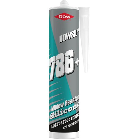 Dowsil 8010246/C03 786+ Silicone Sealant White 310C DOW8010246