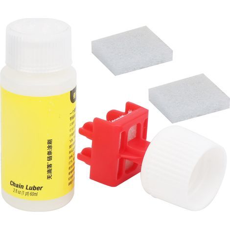 Fahrradkettenöl, Bürste, tropffreie Flasche, Reparaturset, Ritzelrolle, sparsame Schmierung (1/5)