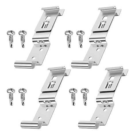 Supports universels pour plaques d’immatriculation de remorque de 118 x 24 mm (1/5)