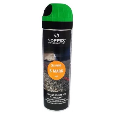SPRAY SOPPEC S VERDE FLUOR. 500ML - RULO PLUMA
