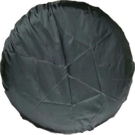 Housse de pneu Housse de protection de pneu Housse de rechange pour pneu léger de voiture étanche, S: 65 37, noir (1/4)