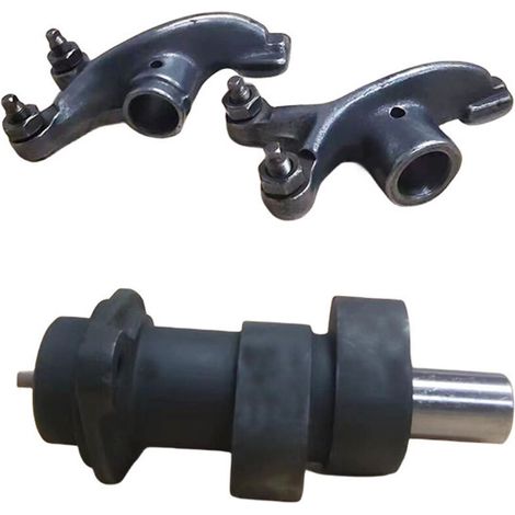 Le kit de culbuteurs pour VF125 est compatible avec l'arbre à cames du moteur de moto Honda Daelim 125 cm³ VF125. Il est doté d'un axe de culbuteurs intégré et s'installe facilement. (1/3)