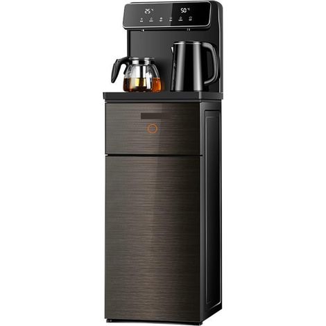 Distributeur d'eau filtrée chaude et froide instantanée, Distributeurs d'eau distributeur automatique cuisine ménage Vertical Intelligent barre de thé Machine électrique buveur froid chaud ( Color : W