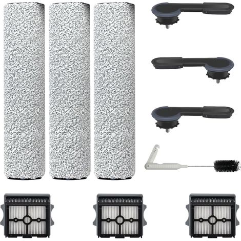 3 Serpillère à Rouleau et 3 Filtre Accessoires pour Tineco Floor One Stretch S6/S6 stretch lite/Switch S6 Stretch/Switch S7 Stretch/S7 Stretch Steam/ i6 Stretch/ i5 Stretch/ S9 Artist Nass Aspirateur (1/5)
