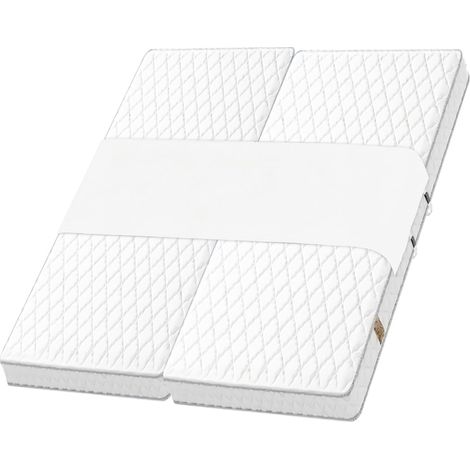 Pont d'amour pour matelas, 230 x 50 cm, pas de glissement, cale de matelas réglable avec boucle en métal, support de matelas contre les matelas pour les couples et les familles (1/5)