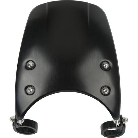 Paravent avant moto en aluminium aérodynamique, protection de remplacement pour Honda CMX 500 Rebel 2017-2022, teinte noire, pare-brise robuste. (1/5)