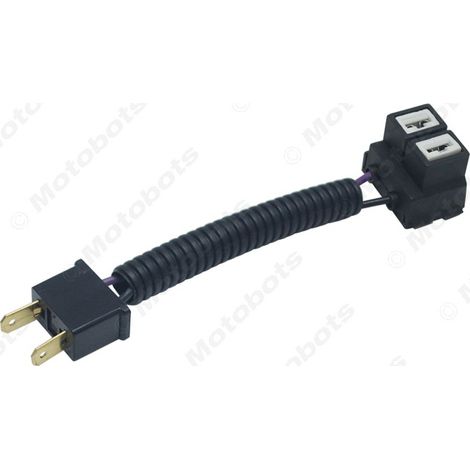 Car and motorcycle LED lights, halogen lights, H7 headlight sockets, ceramic plug-in connectors, male and female adapters (1/4)