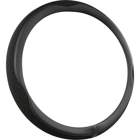 Couvre Volant Voiture, Housse Volant Respirante Antidérapante pour Le Sport, Respirant Microfibre Cuir Couvre Volant, Housse Volants Voiture Accessoires D'intérieur Protecteurs(Noir) (1/5)